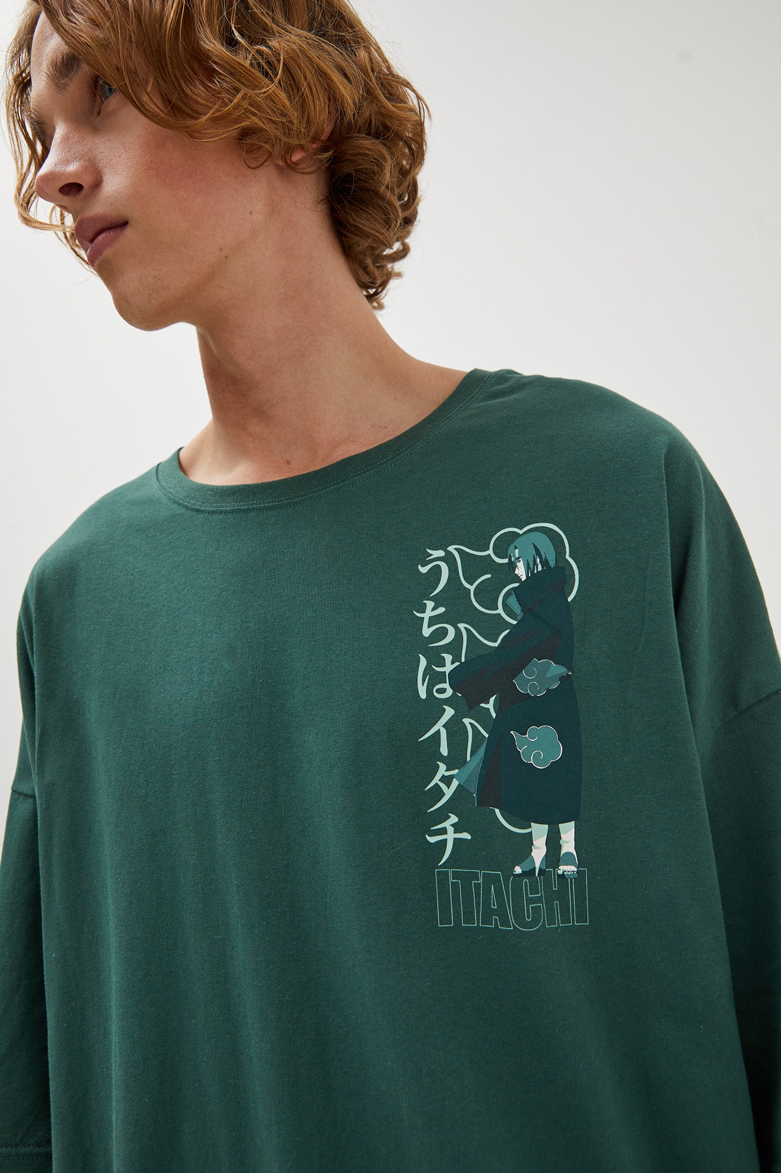 Naruto Itachi Print T-shirt - Afbeelding 3