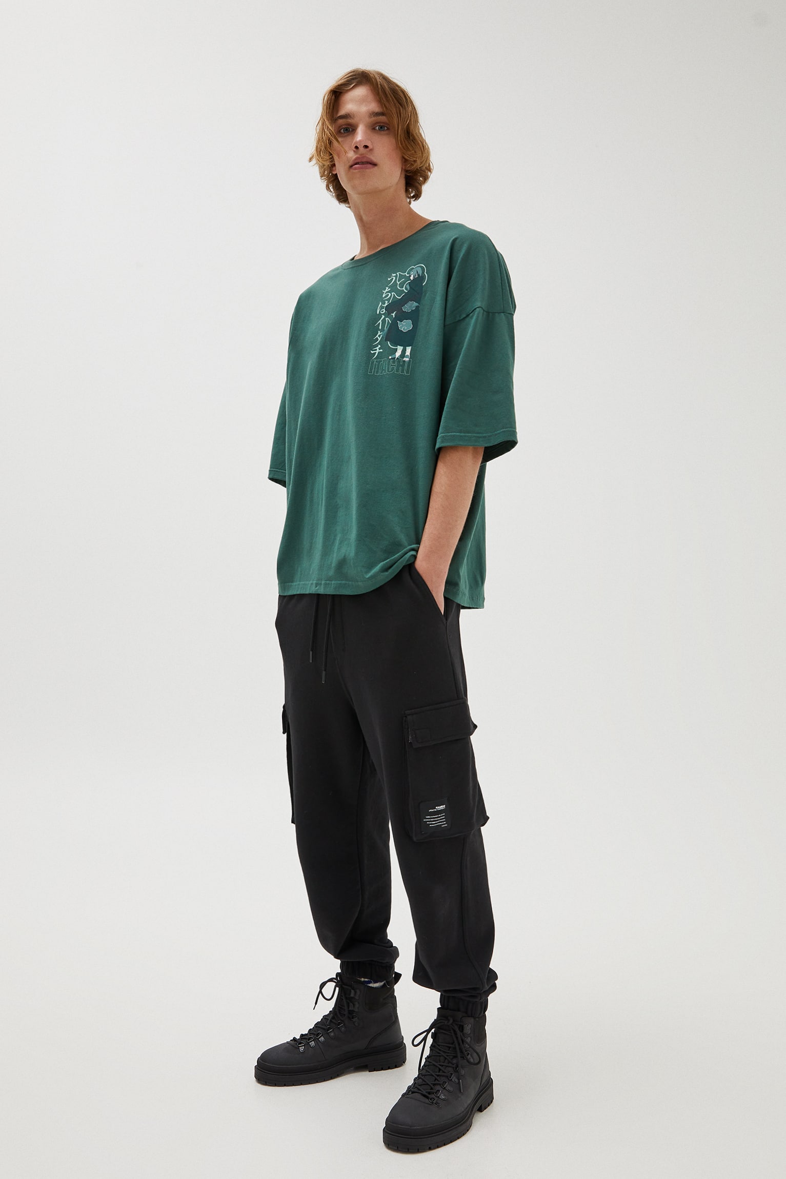 Naruto Itachi Print T-shirt - Afbeelding 4